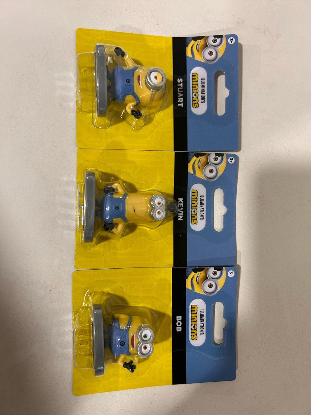 New Illumination Minions The Rise of GRU Bob Stuart Kevin cake toppers